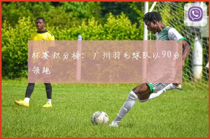 杯赛积分榜：广州羽毛球队以90分领跑